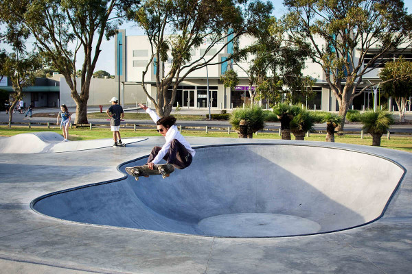 Port Kennedy Skatepark – Skate Sculpture